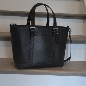 Coach Black Warner Tote